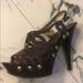 Jessica Simpson Shoes | Jessica Simpson Brown Leather 4 1/2 Inch Heels. | Color: Brown | Size: 6.5