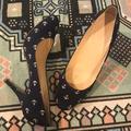 J. Crew Shoes | J.Crew Mona Anchor Pumps High Heels, 9.5 | Color: Blue/White | Size: 9.5