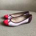 J. Crew Shoes | J Crew Women's Leather Flats - Size 8 | Color: Purple/Red | Size: 8