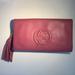 Gucci Bags | Gucci Fuchsia Magenta Pink Leather Soho Clutch Bag | Color: Pink | Size: Os