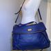 Kate Spade Bags | Kate Spade Brighton Park Pebble Travel Leslie (Rare!) | Color: Blue | Size: 11.7”H X 19.5”W X 7”D