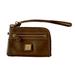 Dooney & Bourke Bags | Dooney & Bourke Brown Red Leather Wristlet Wallet | Color: Brown | Size: 6.5” X 4.5” X .50”