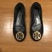 Tory Burch Shoes | Gold Tory Burch Flats | Color: Black/Gold | Size: 9