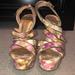 Jessica Simpson Shoes | Jessica Simpson Strapped Multicolored Heels | Color: Pink | Size: 6