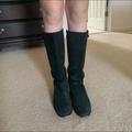 J. Crew Shoes | Jcrew Black Suede Boots, 9.5 | Color: Black | Size: 9.5