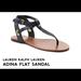 Ralph Lauren Shoes | Hp Ralph Lauren Adina Flat Sandals | Color: Blue | Size: 5.5
