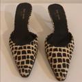 Kate Spade Shoes | Kate Spade Mules | Color: Brown/Cream | Size: 7.5