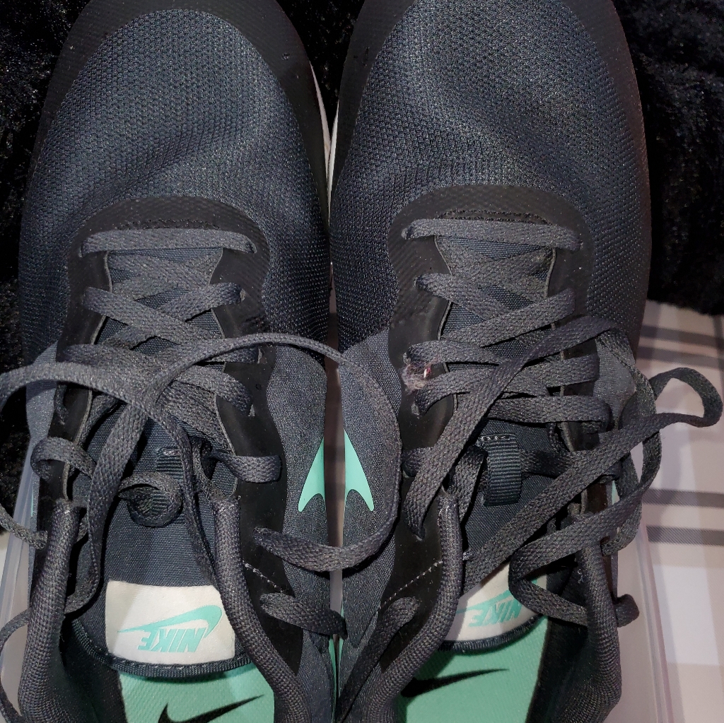 Nike Shoes | $40 - Nike Men Running Shoes 10.5 | Color: Blue/Green | Size: 10.5