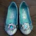 Disney Shoes | Disney Frozen Elsa Shoes | Color: Blue/Silver | Size: 7.5g