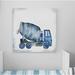 Isabelle & Max™ Mixer Truck Canvas Art Canvas in Blue | 12 H x 12 W x 1.5 D in | Wayfair DB5706C011A94A7784800D71E1B46BED