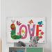 Viv + Rae™ Lesure Friendly Caterpillar Love II Canvas Art Canvas in White | 24 H x 36 W x 1.5 D in | Wayfair C86E8B23C8AC49AFA9D9F3519E4D33E1