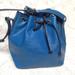 Louis Vuitton Bags | Louis Vuitton Blue Epi Leather Noe Pm Shoulder Bag | Color: Blue | Size: 15in X 10in X 7in