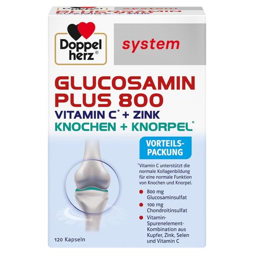 Doppelherz – Glucosamin Plus 800 system Kapseln Mineralstoffe