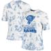 Women's Junk Food Royal Los Angeles Rams Team Spirit Tie-Dye T-Shirt