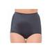 Plus Size Women's Panty Brief Light Shaping by Rago in Black (Size 5X)