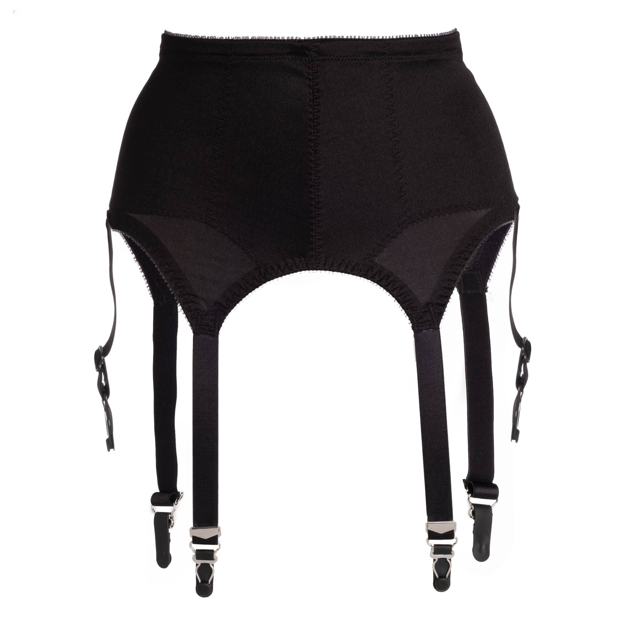 Plus Size Women's Garter Belt Medium Shaping 72522 by Rago in Black (Size M)