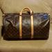 Louis Vuitton Bags | Louis Vuitton Canvas Keepall 55 | Color: Brown/Tan | Size: Os