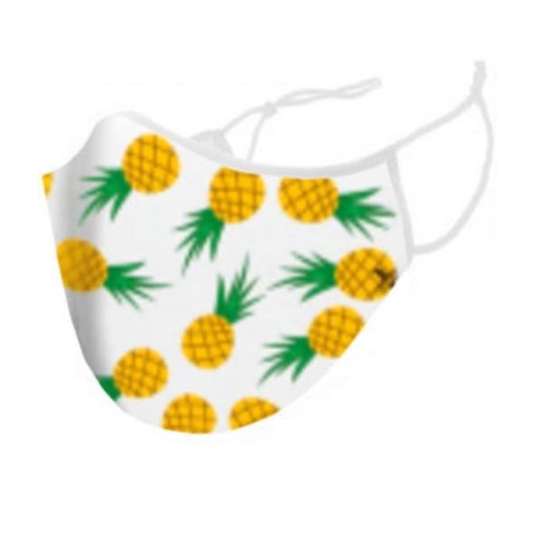 pineapple-design-reusable-face-mask---kid-sized/