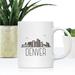 Koyal Wholesale Colorful City Skyline Coffee Mug Ceramic in Brown/White | 3.8 H in | Wayfair APP96094