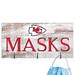 Kansas City Chiefs 6'' x 12'' Mask Holder