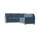 Blue Reclining Sectional - Wildon Home® Bevins 108" Wide Cotton Corner Sectional | 40 H x 108 W x 96 D in | Wayfair