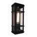 Artcraft Steven and Chris Granger Square 16 Inch Tall Outdoor Wall Light - SC13111BK