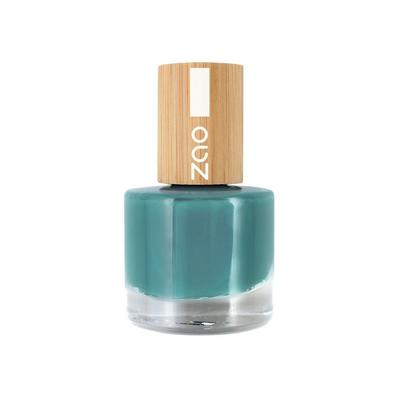 ZAO Nailpolish Nagellack 676 - BISCAY BAY 8 ml Petrol