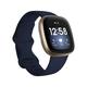 Fitbit Versa 3 Health & Fitness Smartwatch with 6-months Premium Membership Included, Built-in GPS, Daily Readiness Score and up to 6+ Days Battery, Midnight / Soft Gold