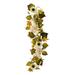 The Holiday Aisle® Pumpkin Sunflower Hydrangea Teardrop Garland Silk | 11 H x 60 W x 5 D in | Wayfair B379E10ECA2649C2B1C0CD652D690798