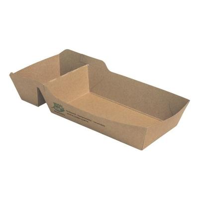Papstar Pommes-Frites-Schale »pure 100% fair« mittel, 80 Stück braun, 7x3.5x12 cm