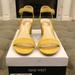 Nine West Shoes | Nine West Pixel Ankle Strap Pump. Women’s Size 7 | Color: Yellow | Size: 7