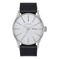 Nixon Herren Analog Quarz Uhr mit Leder Armband A105-2871-00