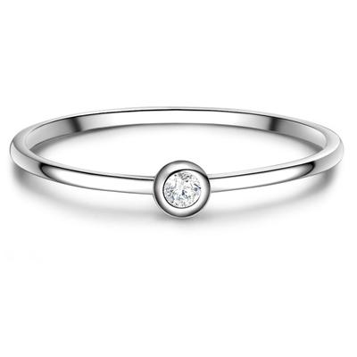Glanzstücke München Ring Sterling Silber Zirkonia in 56 Damen Image