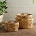 Joss & Main 3 Piece Seagrass Basket Set Seagrass, Wicker in Brown | 11 H x 19 W x 19 D in | Wayfair 65C9F9239F4B4366AE96D570DB60FB4D