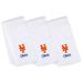 Infant White New York Mets Personalized Burp Cloth 3-Pack