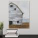 One Allium Way® 'Abandoned Barn I' Painting on Canvas in Black/Brown/Gray | 24 H x 18 W x 1.25 D in | Wayfair D19A9200729D43009166E7233B249EBC