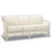 Hampton Seating Replacement Cushions - Ottoman, Solid, Rumor Snow Ottoman, Standard - Frontgate