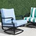 Outdoor Deluxe Deep Seating Cushion Sets - Rain Resort Stripe Dove, Large - Frontgate