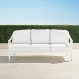 Avery Sofa with Cushions in White Finish - Coachella Jewel - Frontgate