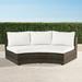 Pasadena II Modular Sofa in Bronze Finish - Sailcloth Aruba, Standard - Frontgate