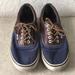 Vans Shoes | Men Vans Classic Denim Shoes Size 10 | Color: Blue/Brown | Size: 10