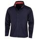 Calvin Klein Mens Collar Detail Waterproof Jacket - Navy/Red - XL