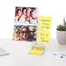 Note Tower Desktop Mini Sticky Note Memo Pad Holder Plastic in White | 8.9 H x 3.15 W x 3.3 D in | Wayfair NTR350-2