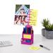Note Tower Sticky Note Desk Organizer Plastic in Pink | 12.16 H x 4.13 W x 4.84 D in | Wayfair NTR550-5