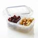 LocknLock Easy Essentials on the Go Meals Divided Rectangular 3 Container Food Storage Set Plastic | 6.9 H x 5.7 W x 8.7 D in | Wayfair 09178