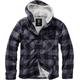 Brandit Lumber Jacket, black-grey, Size 5XL