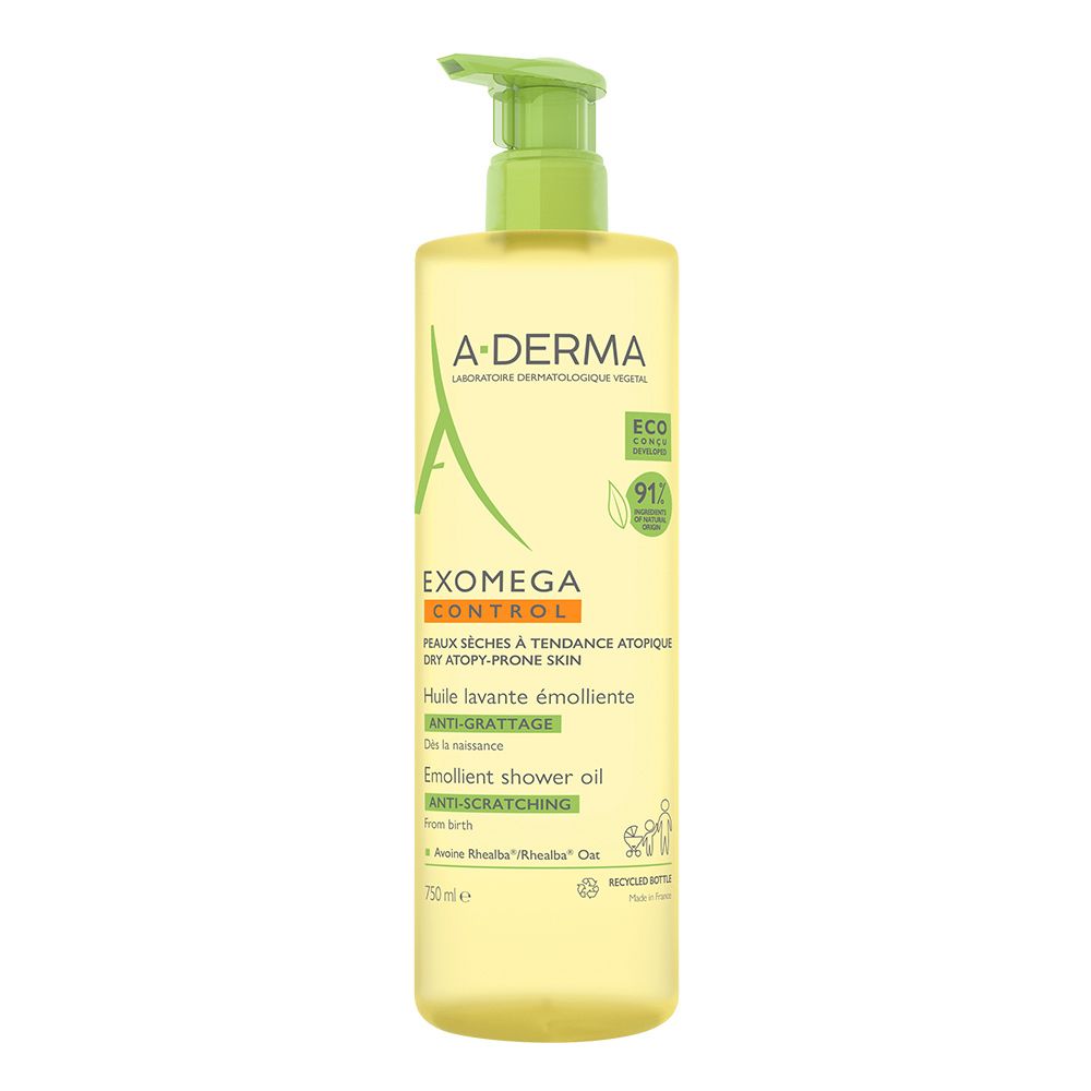 A-Derma Exomega Control geschmeid.machend.Duschöl 750 ml Duschgel Image