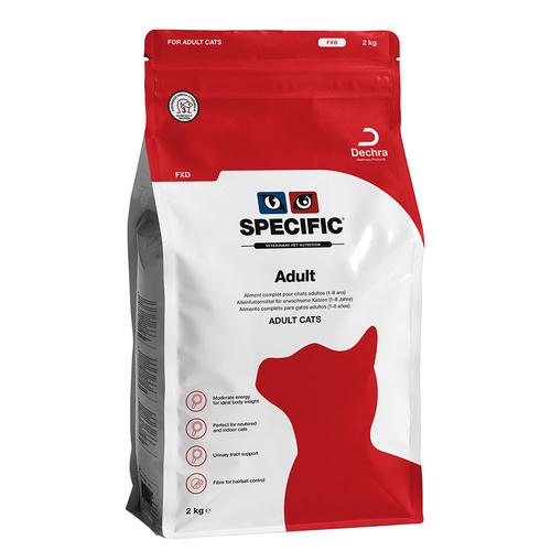 2 x 2 kg Specific Cat FXD - Adult Katzentrockenfutter