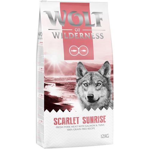 2x12kg Scarlet Sunrise – Lachs & Thunfisch Wolf of Wilderness Hundefutter trocken getreidefrei