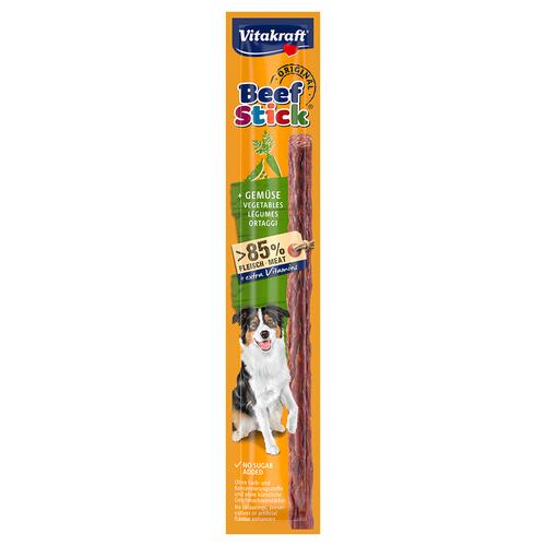 25 x 12 g Vitakraft Beef-Stick® Gemüse Ergänzungsfutter Hund